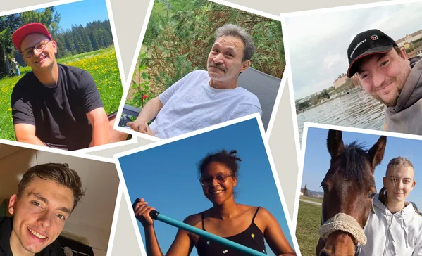 FASD Awareness Day Eine Collage mit Portraitfotos.