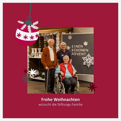 Türchen 24 mit Weihnachtsvideo von Mitarbeitenden der Stiftung Liebenau