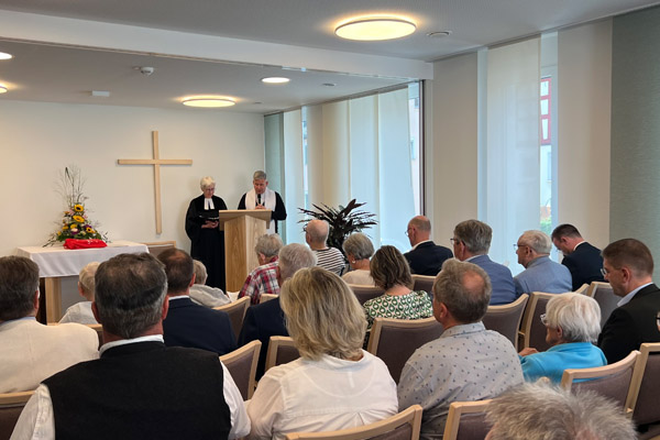 Einweihung St. Sophia Gottesdienst bei der Einweihung St. Sophia