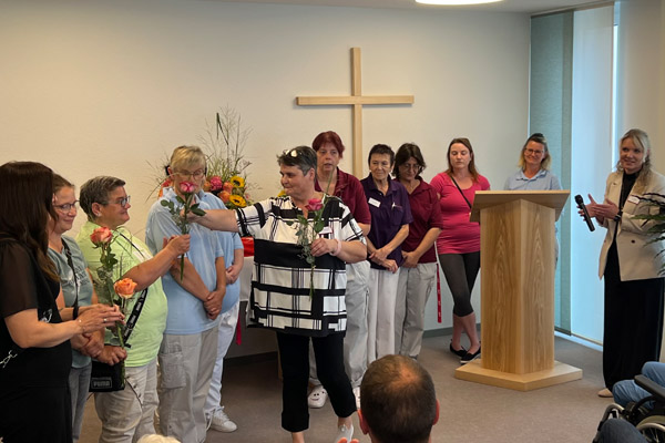 Einweihung St. Sophia Das Team des Hauses der Pflege St. Sophia