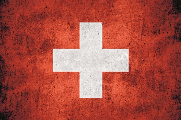 Das Bild zeigt die Flagge der Schweiz